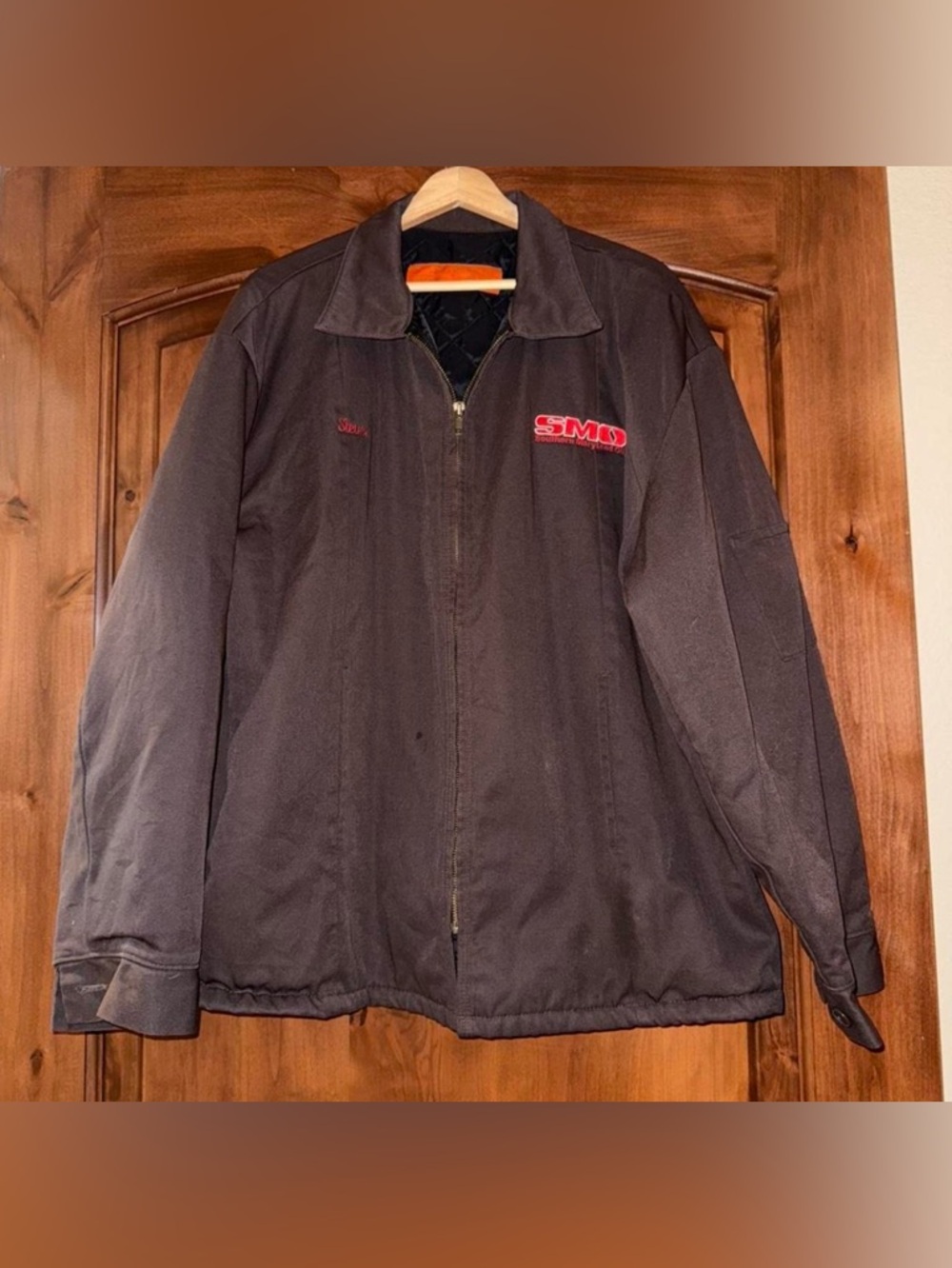 Vintage Red Kap Work Jacket – Southern Maryland Oil (SMO) Embroidered